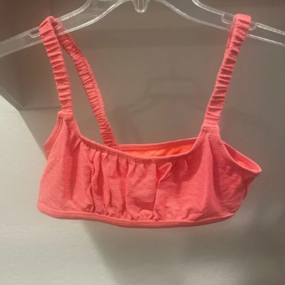 NWOT Aeropostale Coral Swimwear Top Size Medium